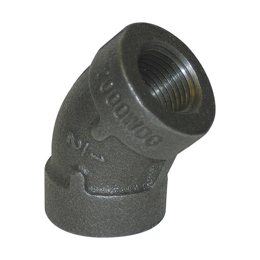 ELBOW 1" BLKM 45 DEG