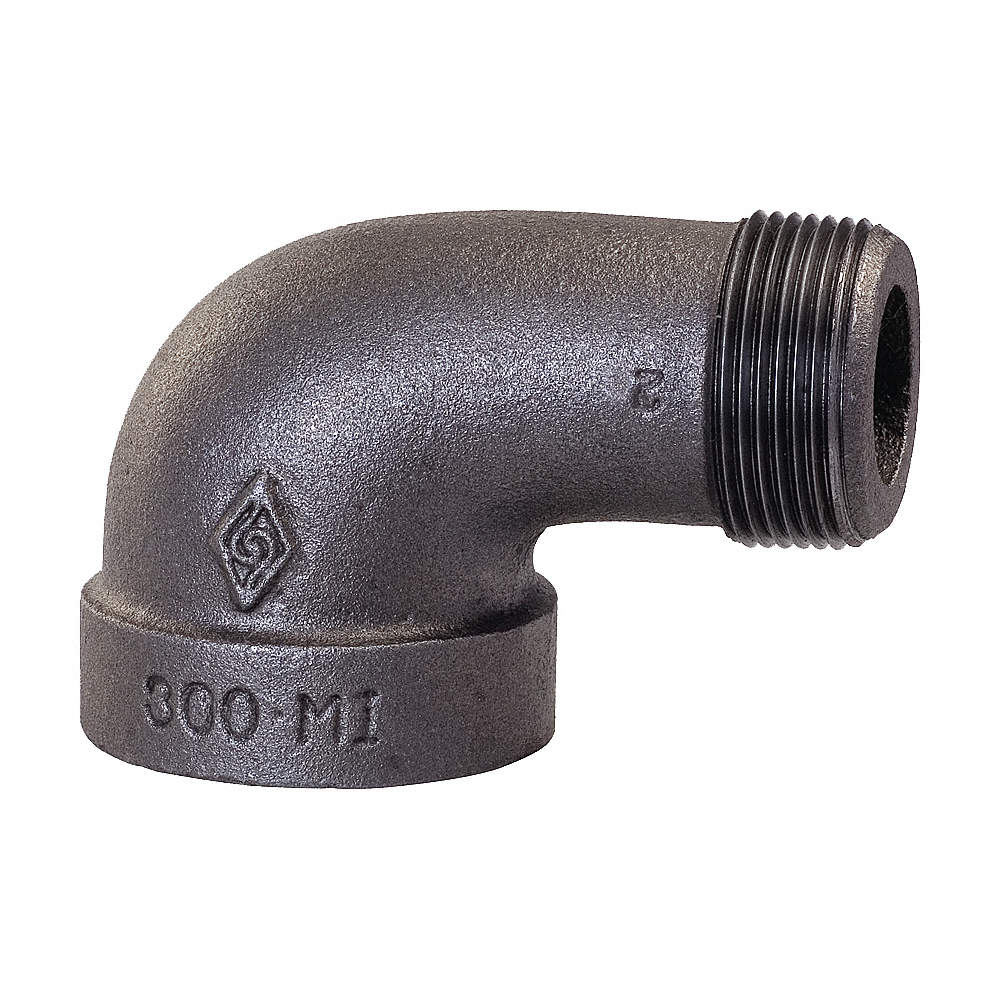 ELBOW 2-1/2" BLACKMAL