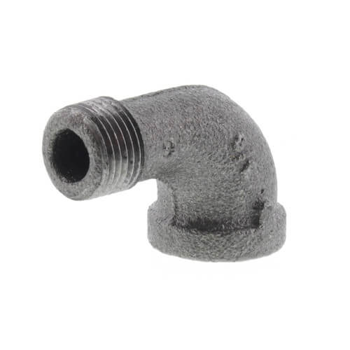 ELBOW 3/8"BLACKMAL STREET