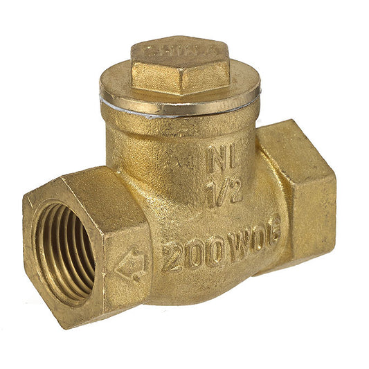 4" 150# CHECK VALVE BRASS