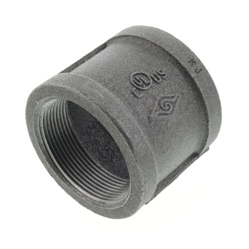 COUPLING 1-1/2 BLK