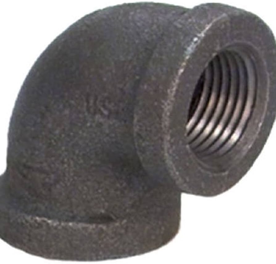 1/4" 90 DEGREE ELBOW BLK